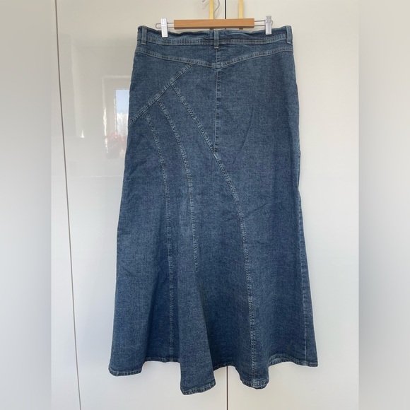 Tall Girl denim maxi skirt - Picture 2 of 3